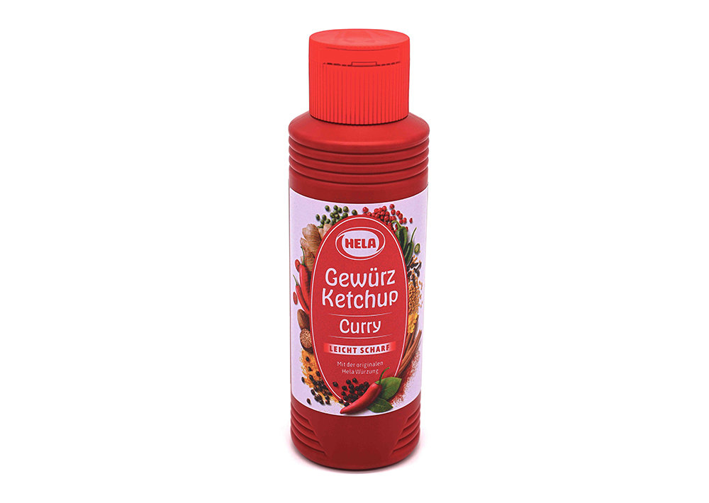 Hela Gewürz Ketchup Curry Leıcht Scharf - Hafif Acılı Köri Soslu Baharatlı Ketçap 300 ml