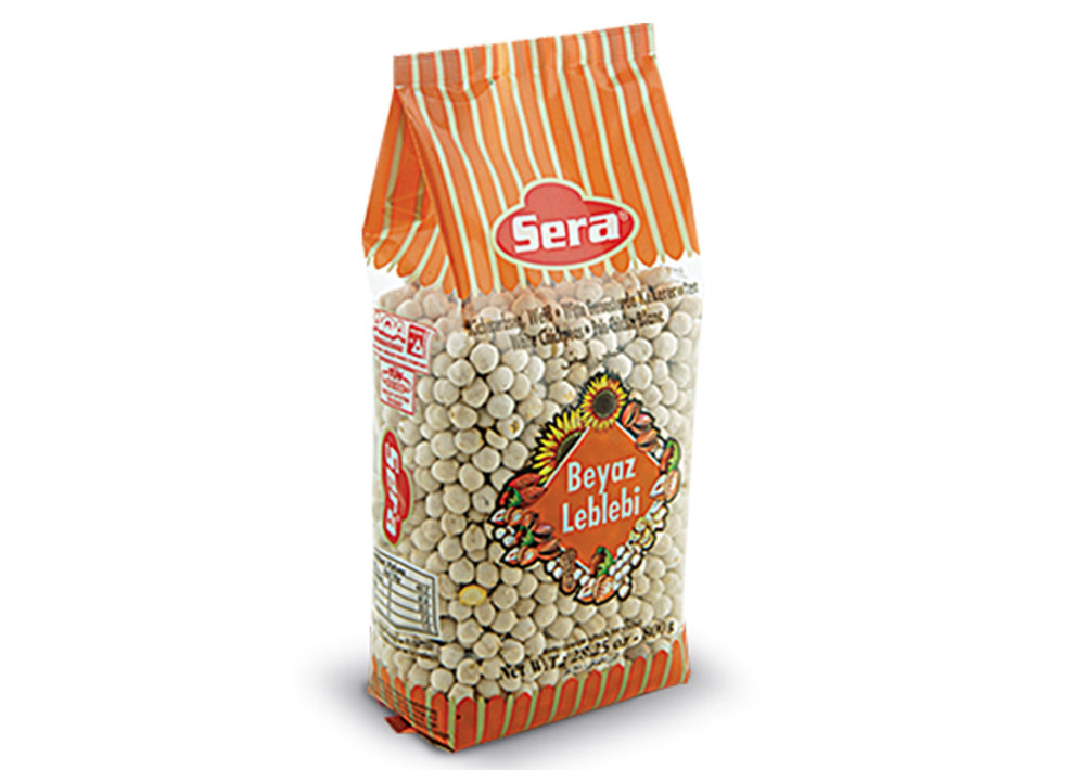 Sera Weiße Kirchhenerbsen Geröstet und Gesalzen - Beyaz Leblebi 800g