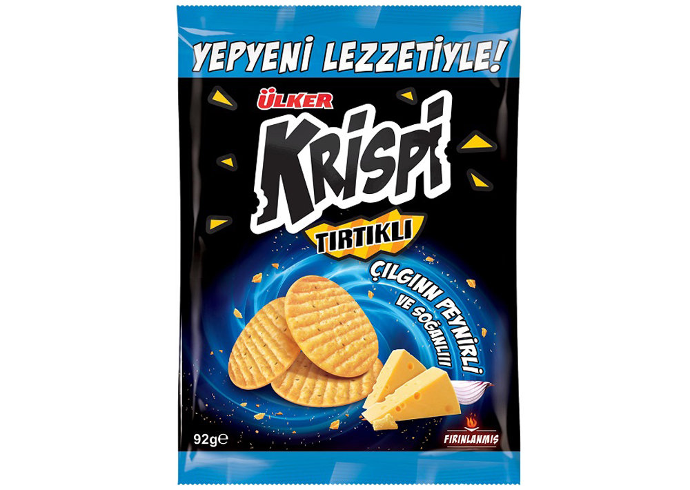 Ülker Krispi Tirtikli Kraker PEYNIRLI 92g