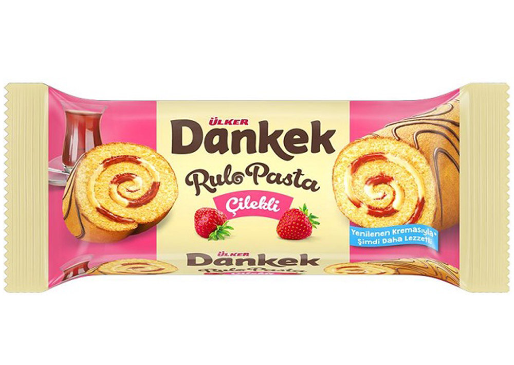 Ülker Dankek Rulo Pasta Cilekli 235g