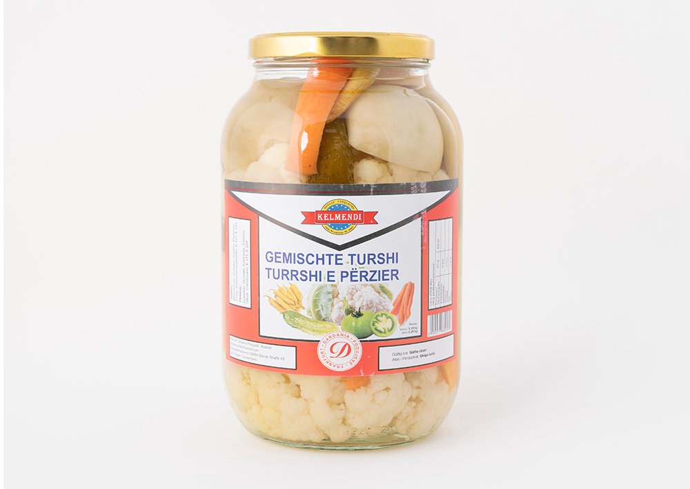 Kelmendi Gemischte Turshi - Karışık Turşu 1400g