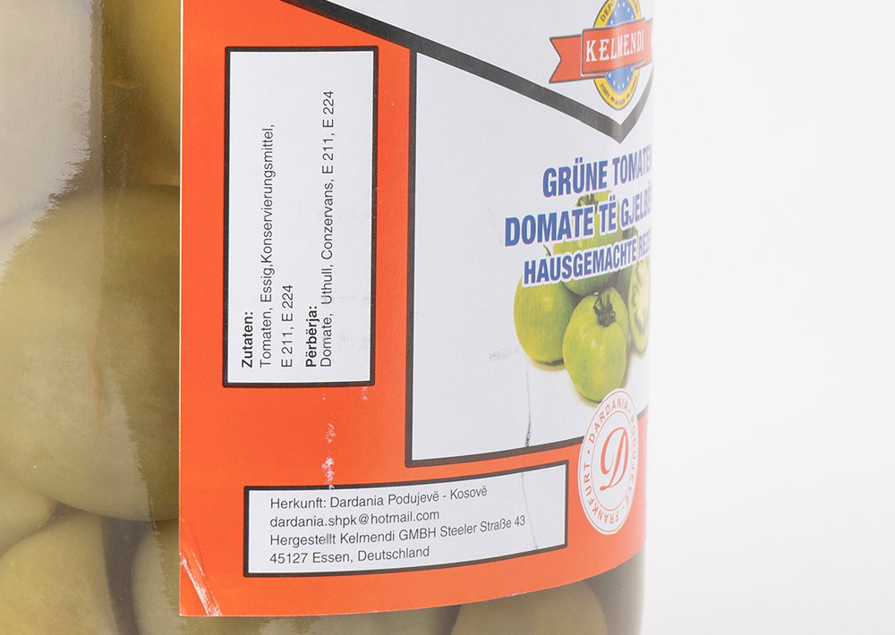 Kelmendi Grüne Tomaten - Yeşil Domates Turşusu