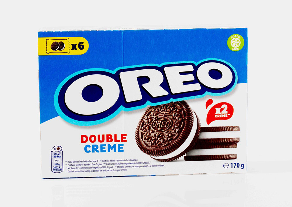 Oreo Double Creme- Çift Kremalı Oreo Bisküvi 170 g