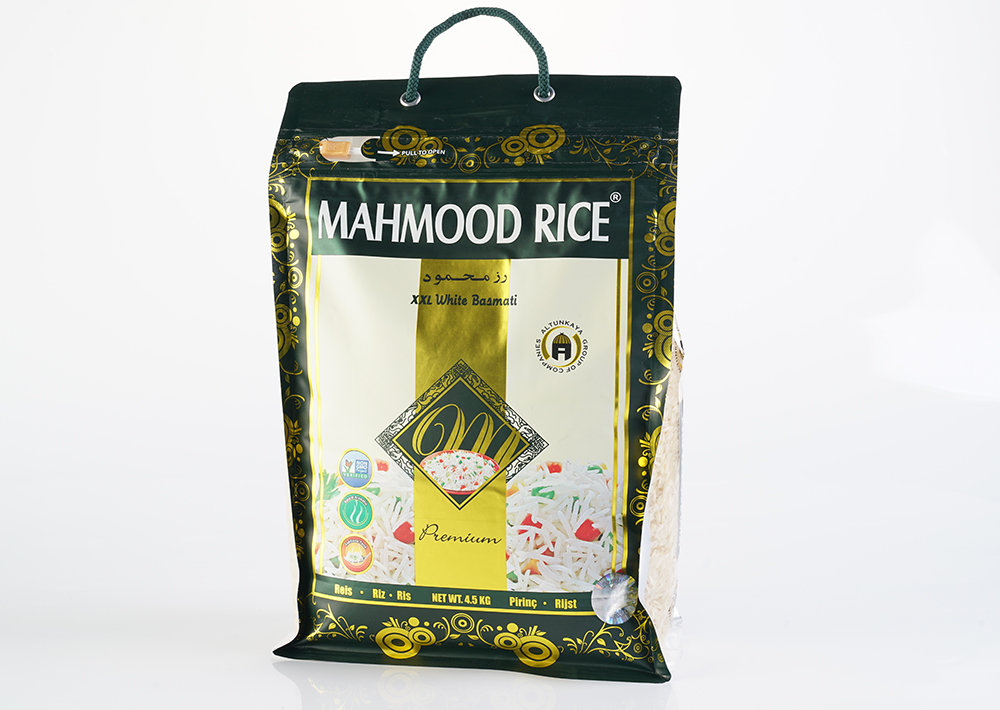 Mahmood XXL Weißer Basmati Reis – Beyaz Basmati Pirinç 4.5kg