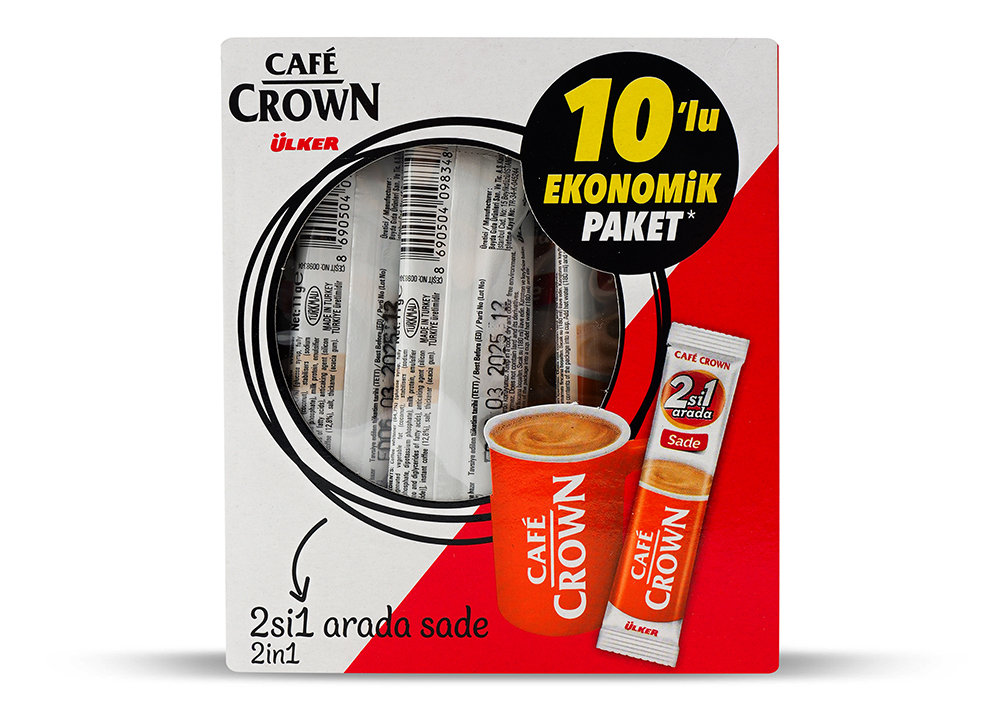 Cafe Crown Ülker - Instantkaffee 2 in1 - 10x11g