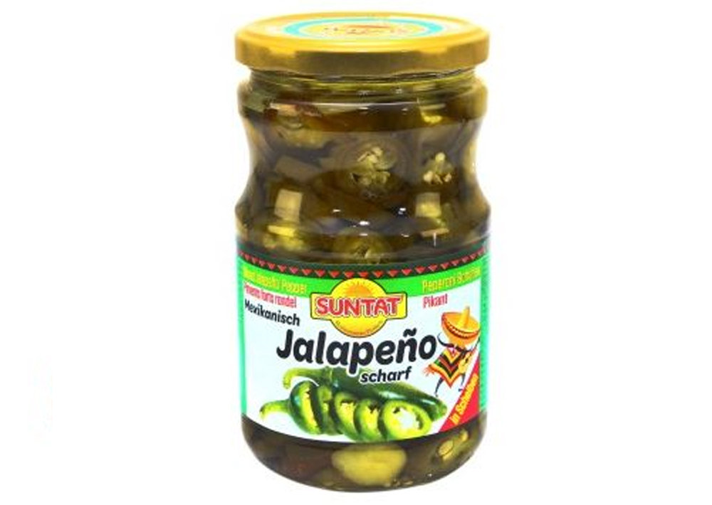 Suntat Jalapeno Peperoni geschn. - Meksika Aci Biber Turşusu kesik 720ml