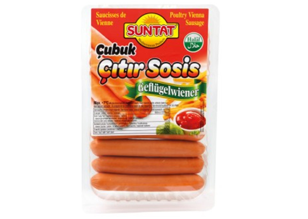 Suntat Geflügelwiener - Sosis Citir 400g