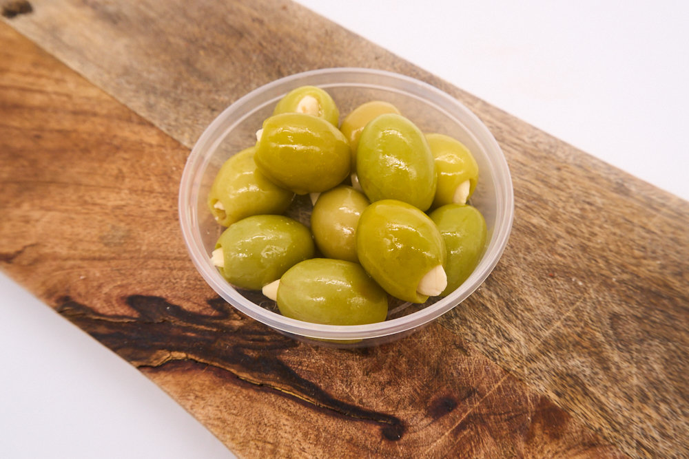 Grüne Oliven mit Mandel - Yeşil Zeytin Bademli 100g