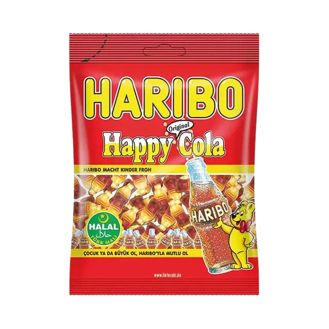 Haribo Happy Cola Halal Original Aroma 100g