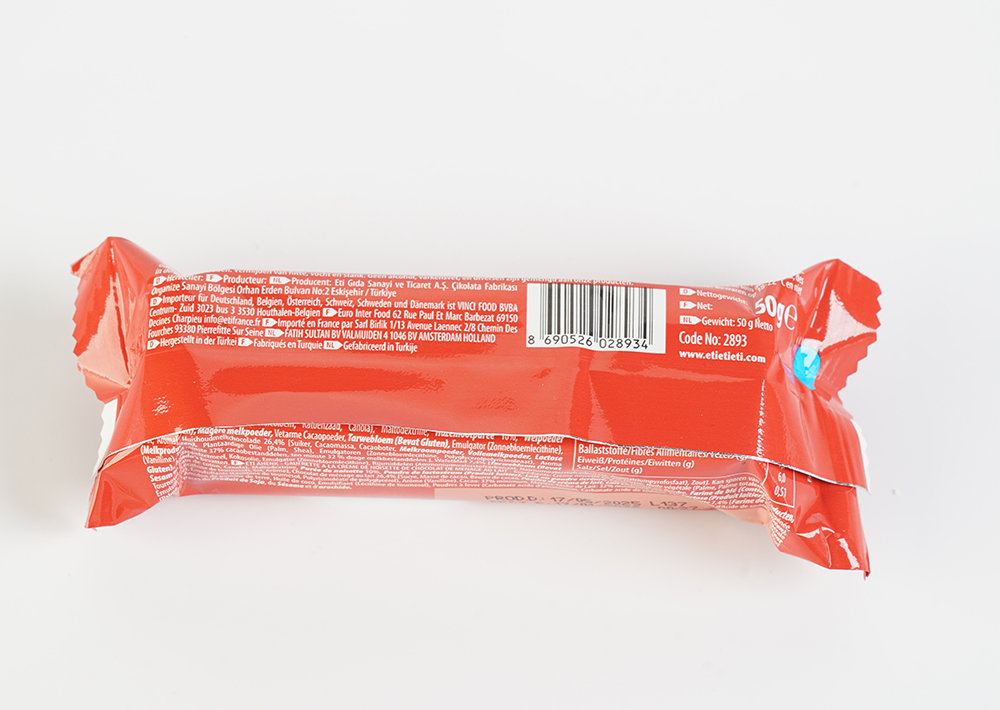 Eti Ahenk Gurme Milchschokolade Waffel - Sütlü Çikolatalı Gofret 50g