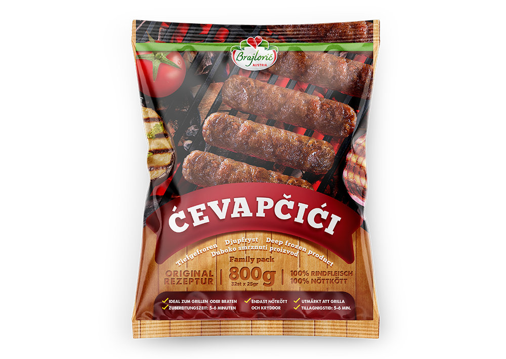 Brajlovic Cevapcici 800g
