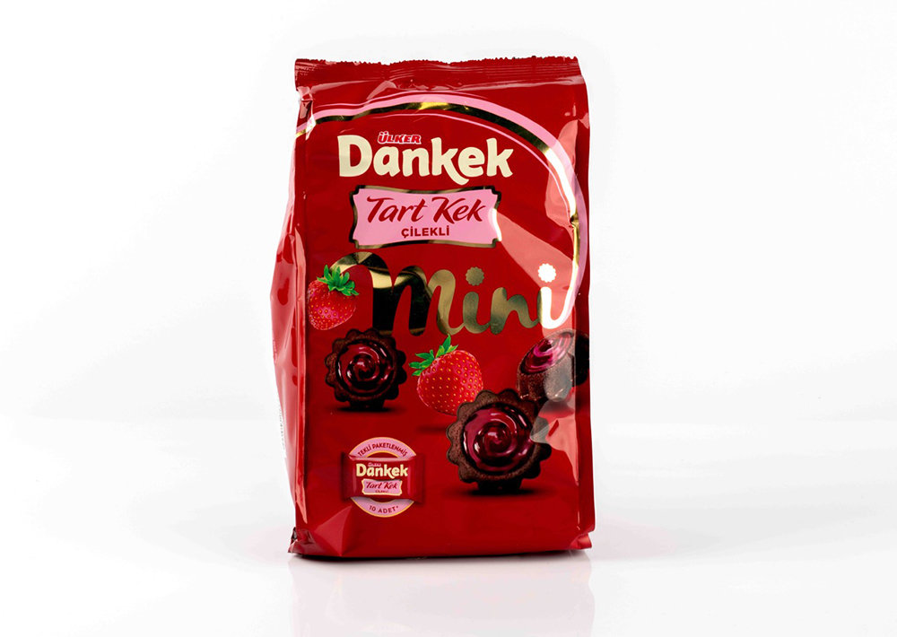 Ülker Dankek Erdbeer Törtchen- Dankek Tart Kek Çilekli 150 g