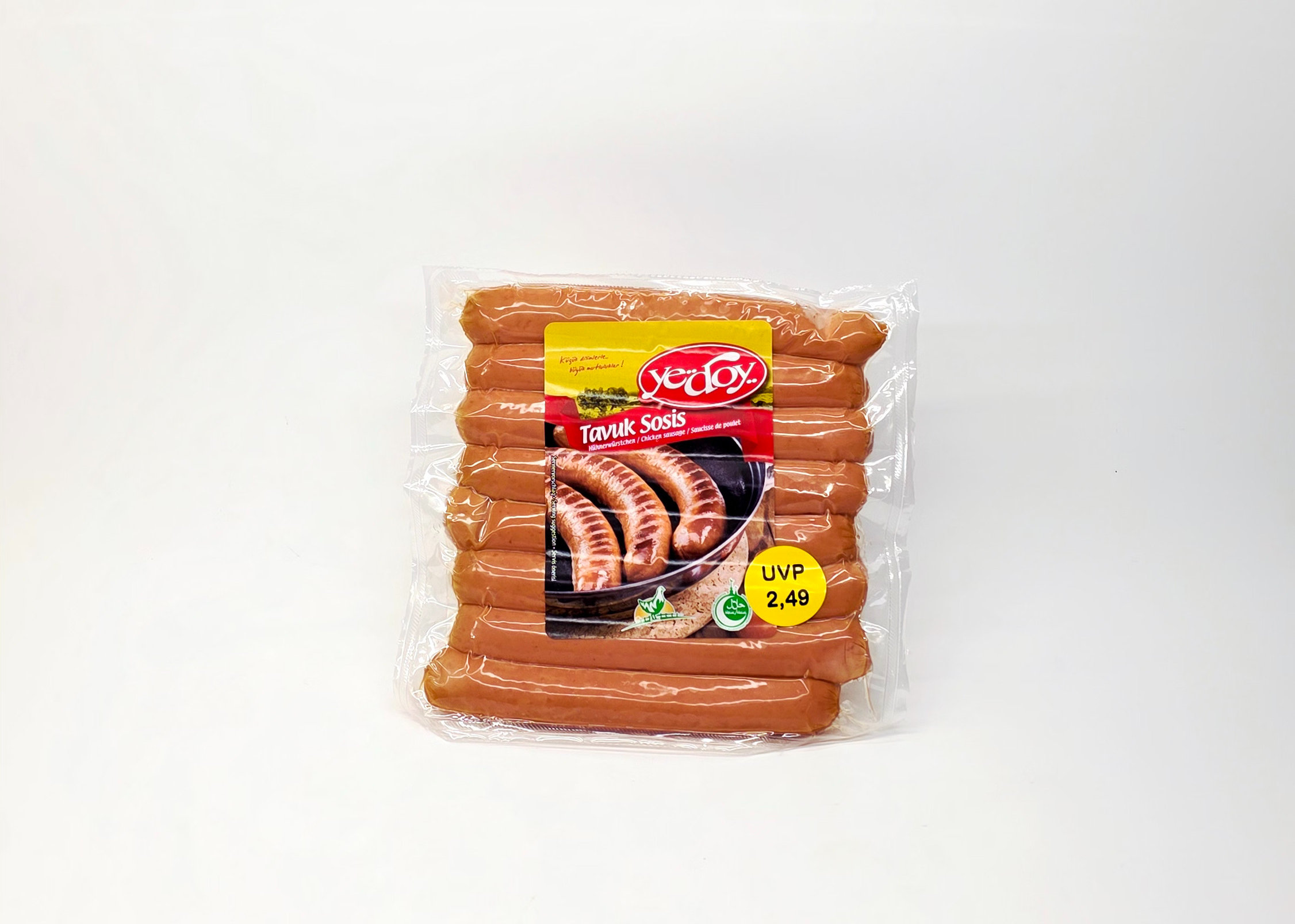 Yedoy Hühnerwürstchen - Tavuk Sosis 400g