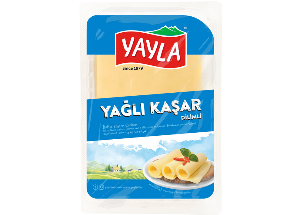 Yayla Butterkäse in Scheiben - Yagli Kasar Peyniri 150g