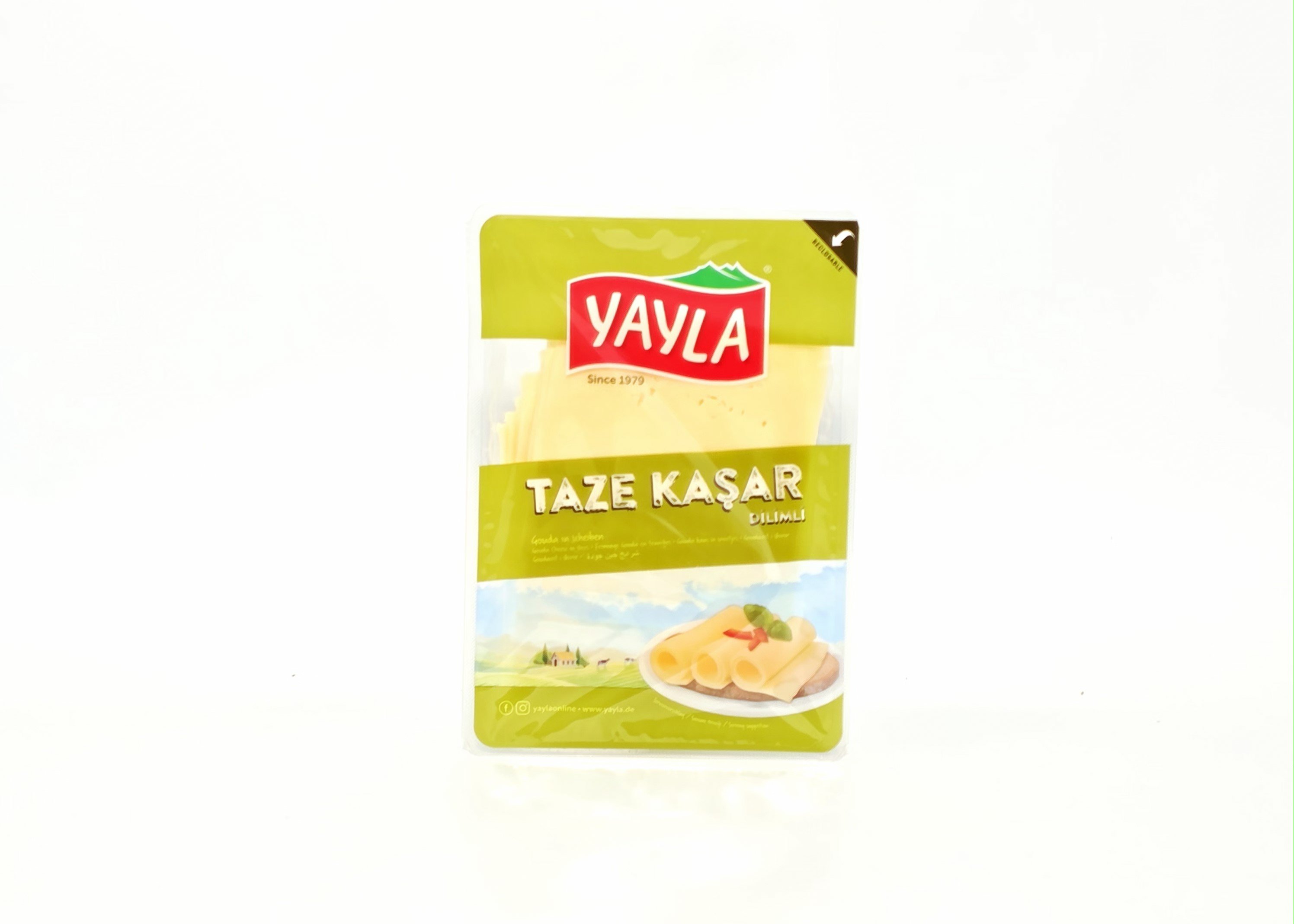 Yayla frischer Gouda in Scheiben - Taze Gouda Kaşar Peyniri 150g