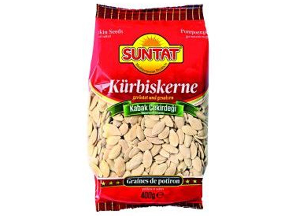 Suntat Kürbiskerne - Iri Kabak Cekirdek kavrulmuş tuzlu 400g