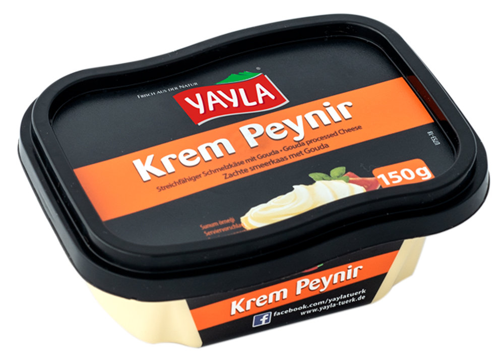 Yayla Streichfähiger Schmelzkäse mit Gouda - Krem Peynir 150g