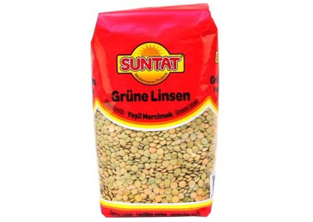 Suntat Grüne Linsen - Yesil Mercimek 1kg