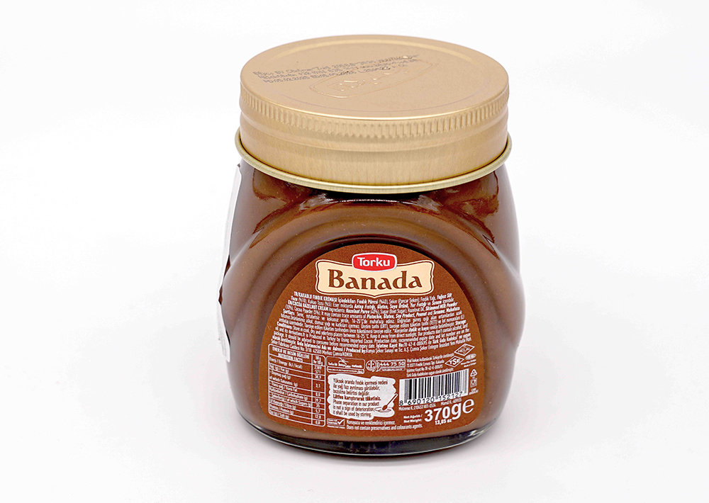 Torku Banada Haselnuss Legende Kakao-Haselnuss-Creme - Fındık Efsanesi Kakaolu Fındık Kreması 370 g