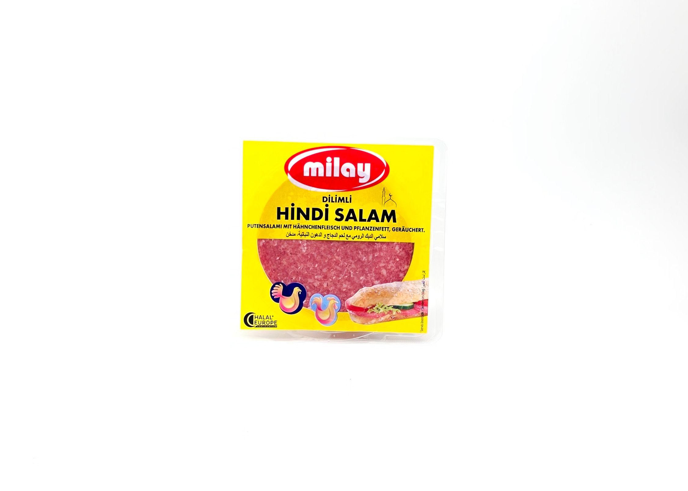 Milay Geflügel Salami in Scheiben geschnitten - Dilimli Hindi Salam 200g