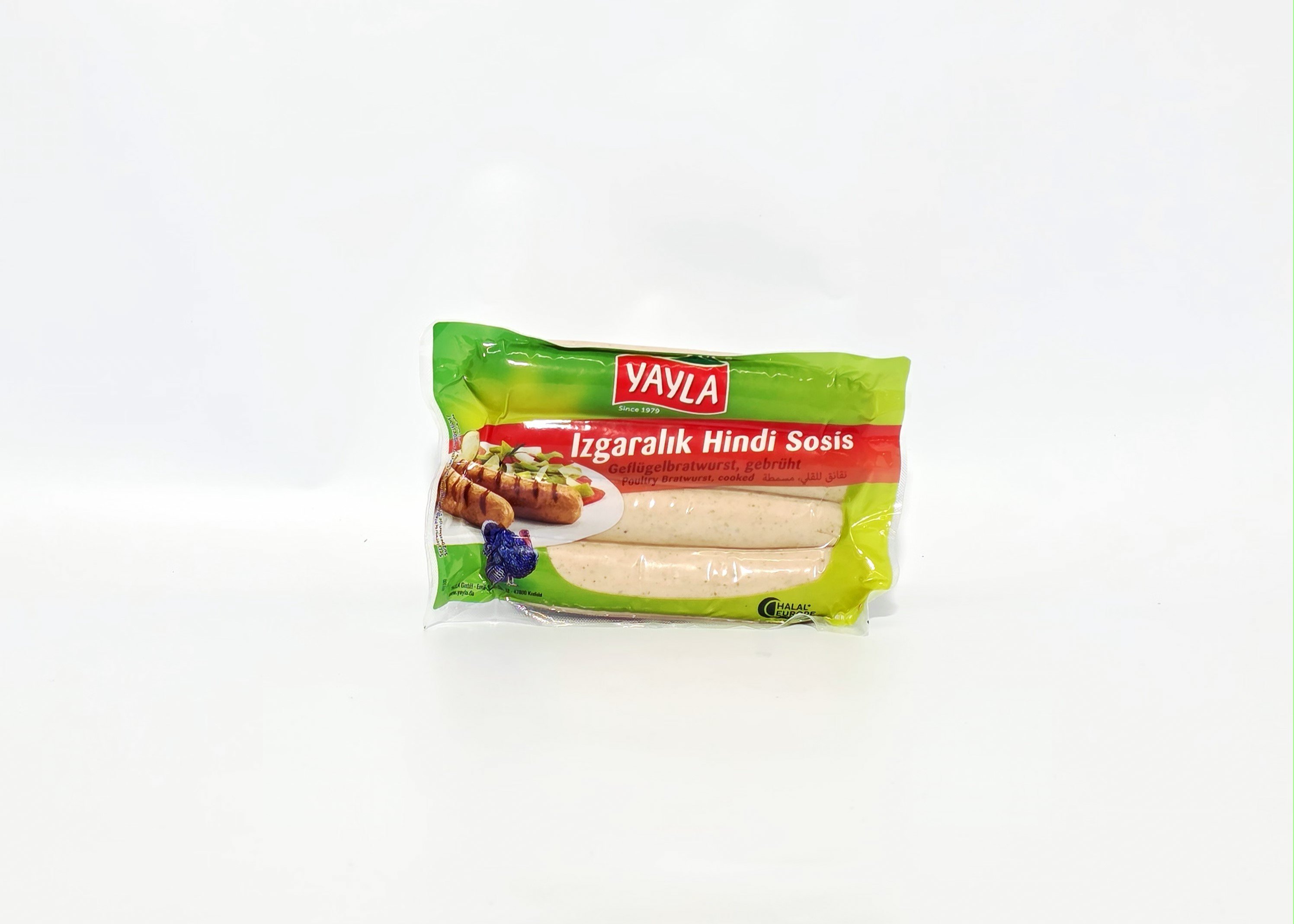Yayla Truthahn Grillwurst -  Izgaralık Hindi Sosis 400g