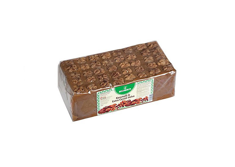 Koska Halva mit extra Walnuss & Karamell - ekstra Cevizli & Karamelli Helva 5000g