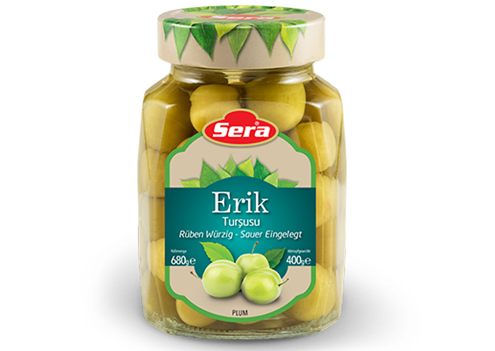 Sera Pflaume Würzig-Sauer Eingelegt - Erik Tursusu 680g