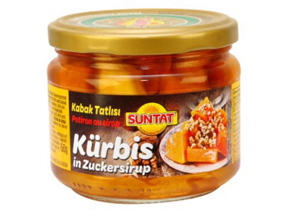 Suntat Kürbis in Zuckersirup - Kabak Tatlisi 300ml