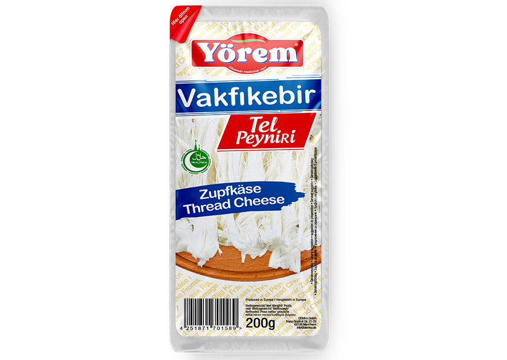 Yörem Draht Käse - Vakfıkebir Tel Peynir 200g