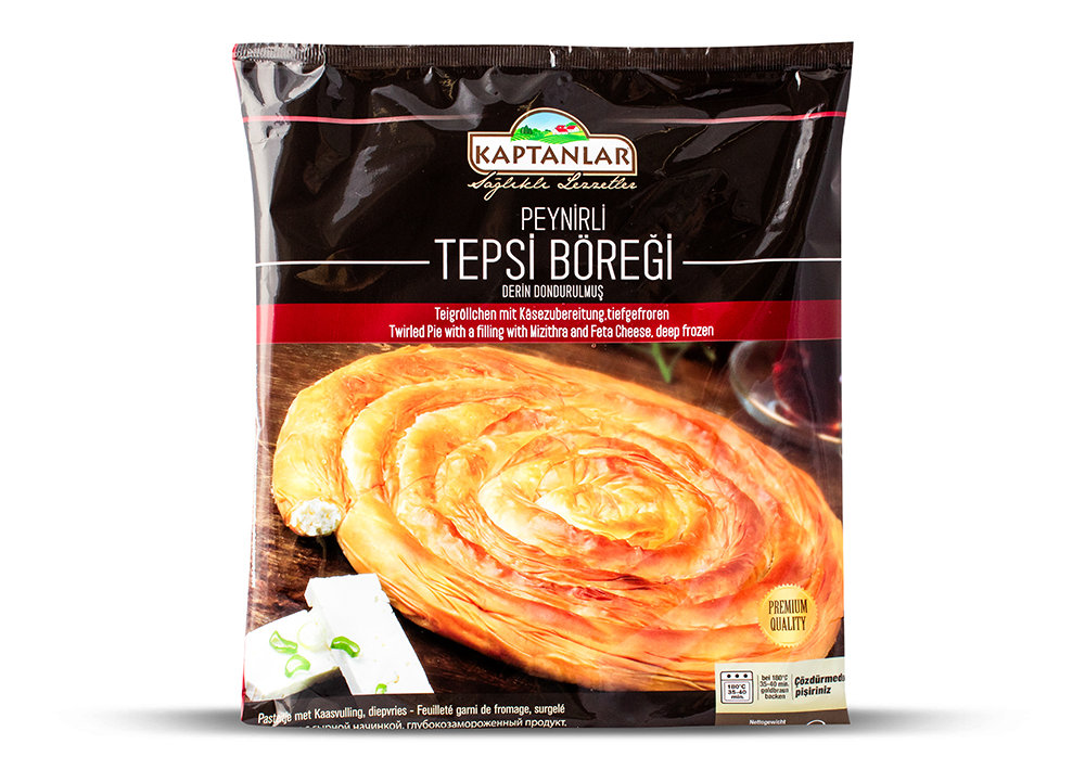 Kaptanlar Peynirli Börek - Teigröllchen mit Käse Tiefgefroren 1000g