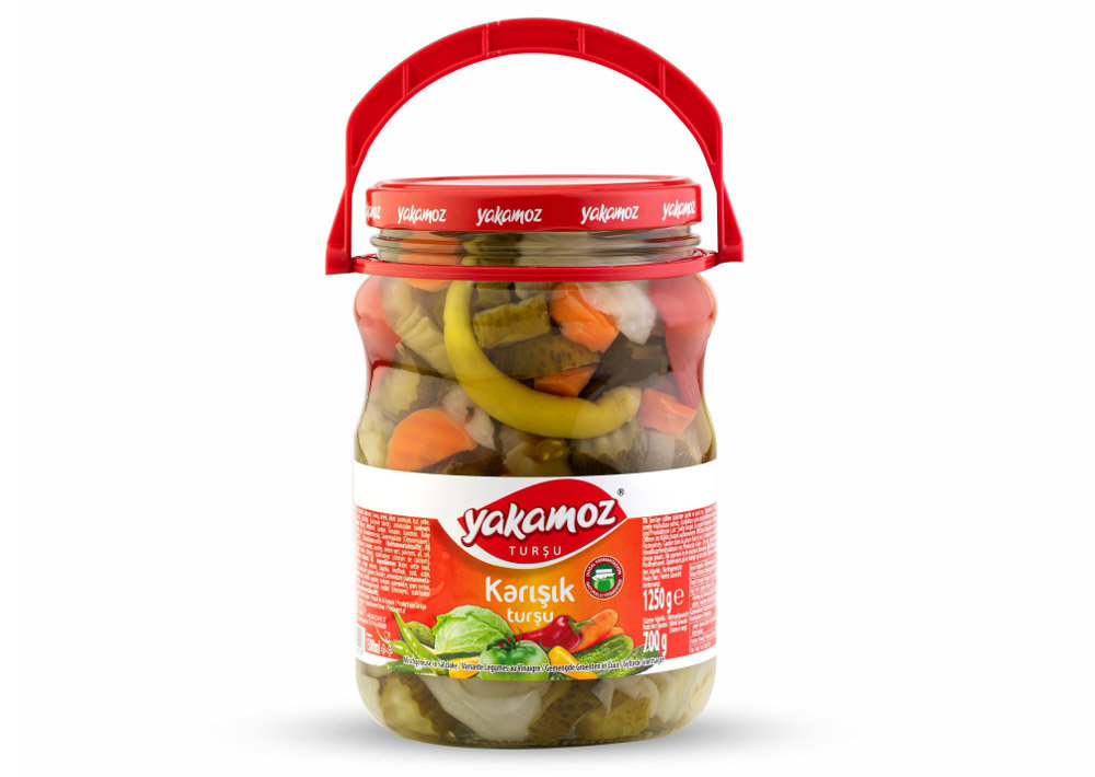 Yakamoz-Mixed Eingelegtes Gemüse-Karisik Tursu-700g