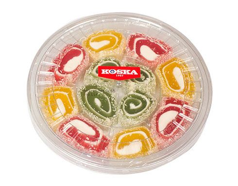 Koska Meyve Aromalı Lokum -  Turkish Delight mit Fruchtgeschmack 300g
