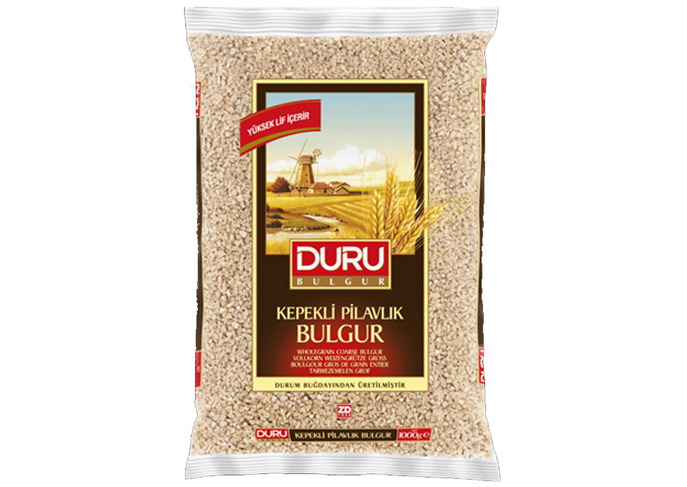 Duru Vollkorn Bulgur mit Reis - Kepekli Pilavlık Bulgur 1000g