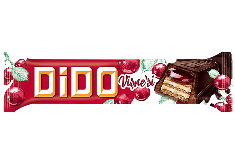 Ülker Dido Visne Soslu Cikolatali Gofret 37g