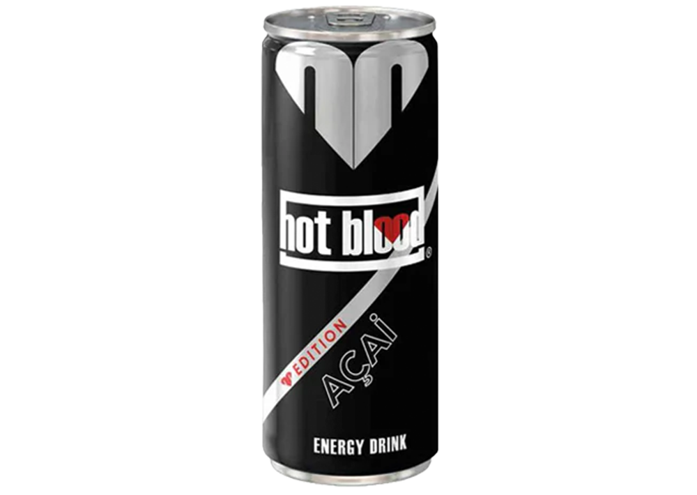 Hot Blood Açai Enerji - Energy Drink Acai 250ml