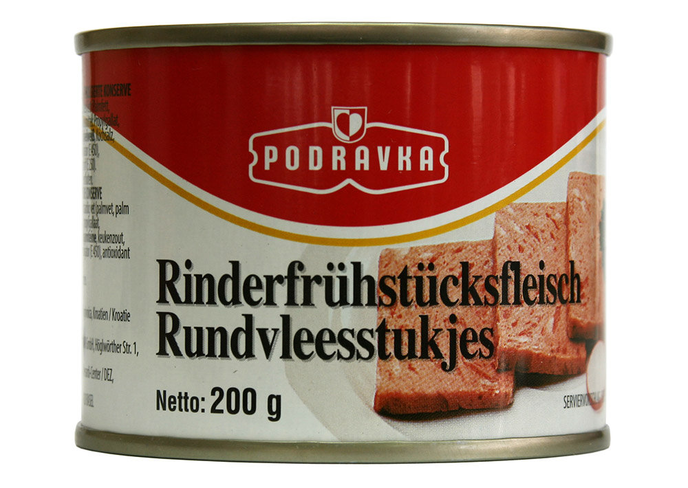 Podravka Rinderfrühstücksfleisch 200g