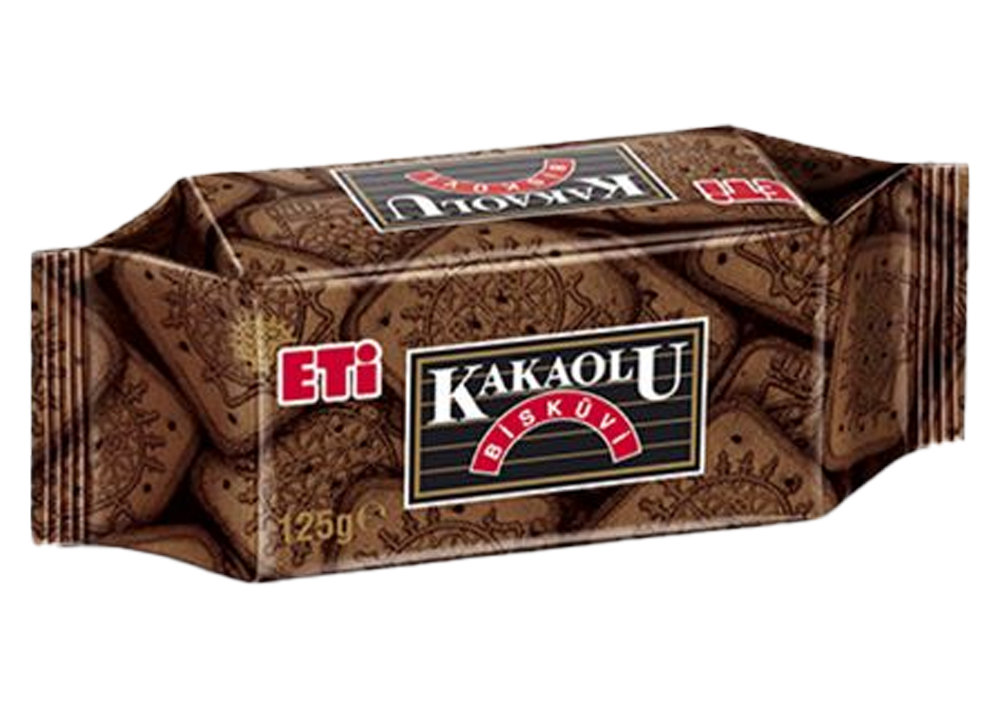 Eti Kakao Biskuit - Kakaolu Bisküvi 125g