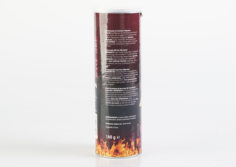 Chipys Kartoffelchips Scharf & Würzig - Acılı & Baharatlı Patates Cipsi 160g