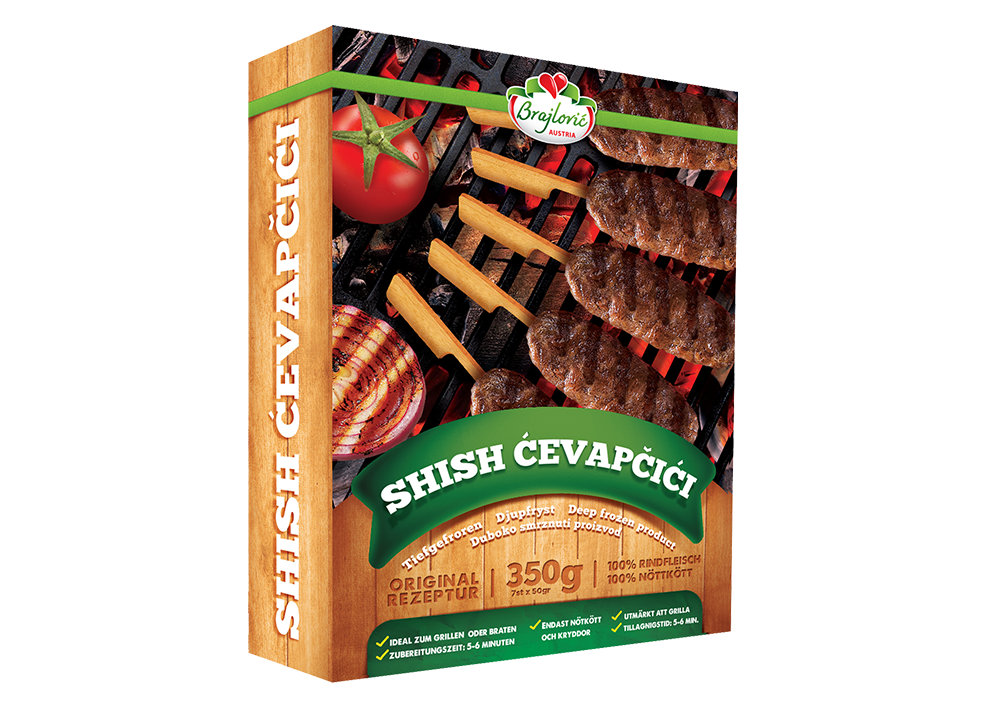 Brajlovic Shish Cevapcici - Şiş Cevapcici 350g