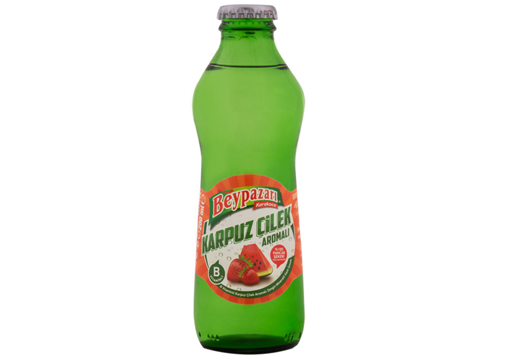 Beypazarı Natürliches Mineralwasser - Karpuz Çilek Aromalı Maden Suyu 200ml