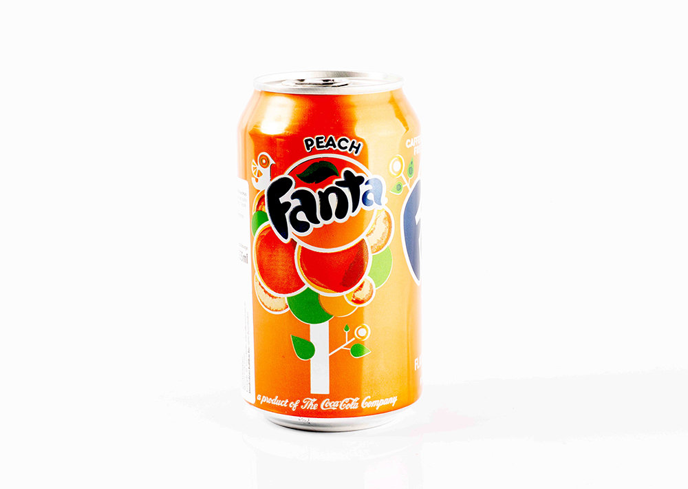 Fanta Peach-  Şeftali Aromalı Gazlı İçecek 355 ml