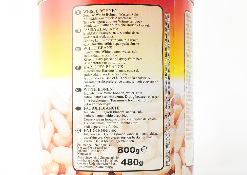 Suntat Weiße Bohnen - Fasulye Haslama 480g