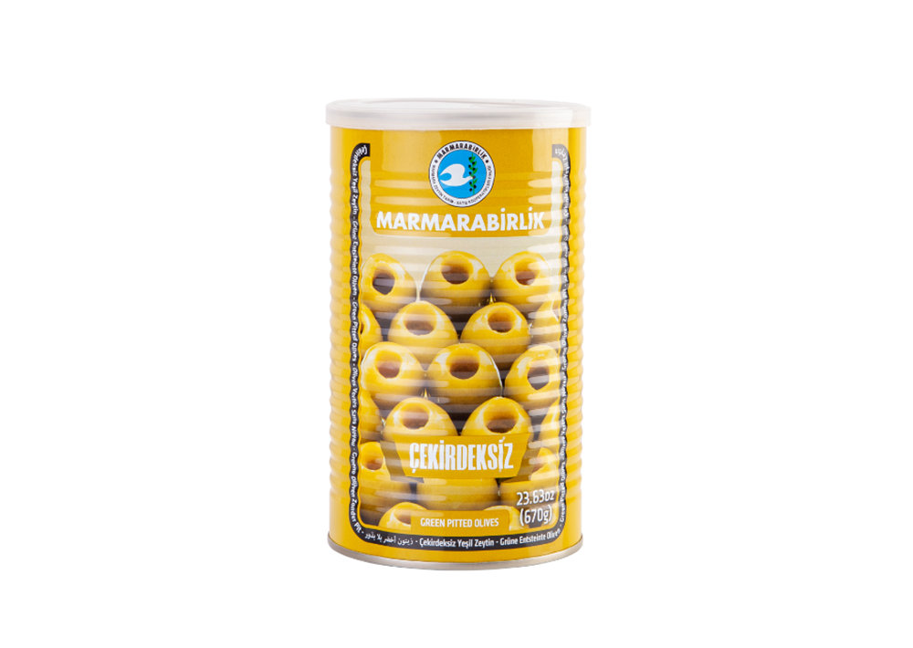 Marmarabirlik Grüne Oliven Ohne Stein - Çekirdeksiz Yeşil Zeytin