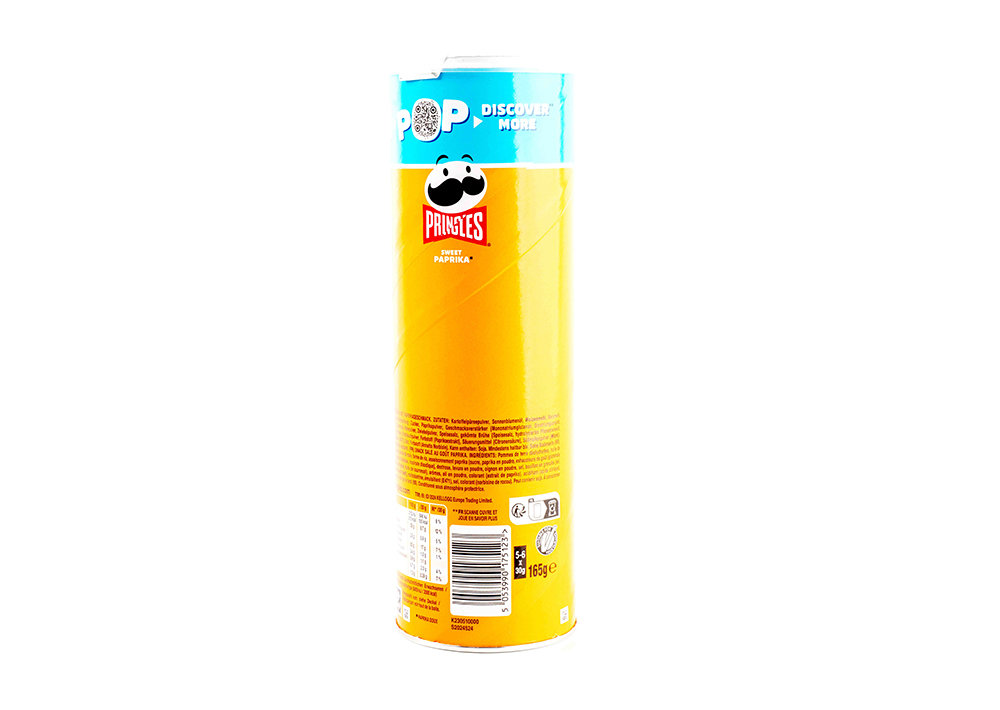 Pringles Sweet Paprika- Tatlı Kırmızı Biber Aromalı Cips 165 g