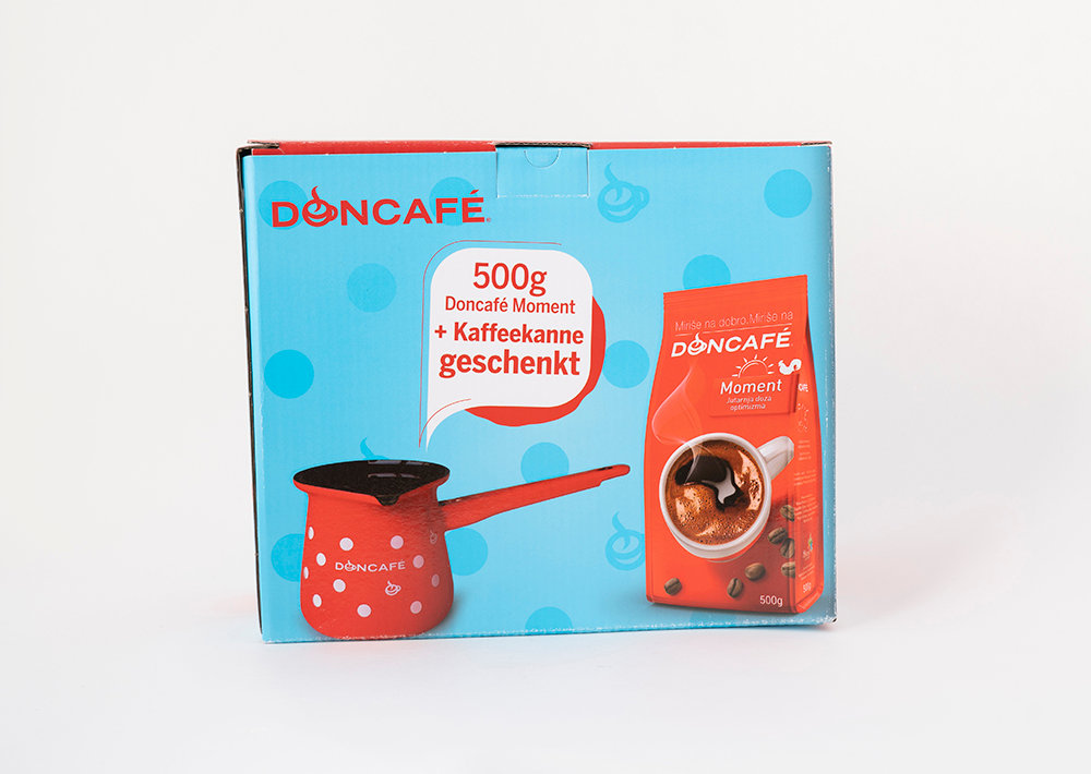 Doncafe Moment Kaffee + Kaffeekanne Geschenkt - Kahve + Cezve 500gr