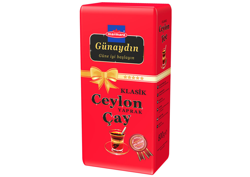 Marmara Günaydın Klasik Tee - Ceylon Yaprak Cay 800g