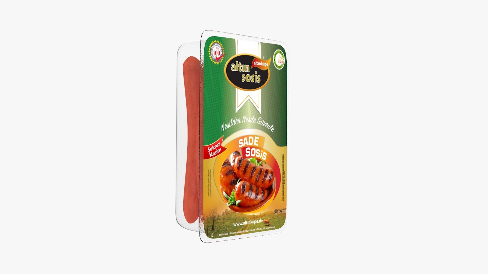 Altınküpe Würstchen - Sade Sosis 500g