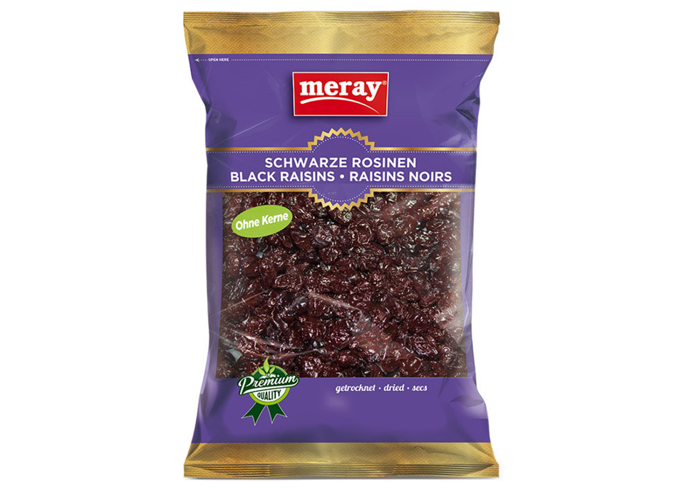 Meray Schwarze Rosinen Getrocknet - Siyah Kuru Uzüm 250g