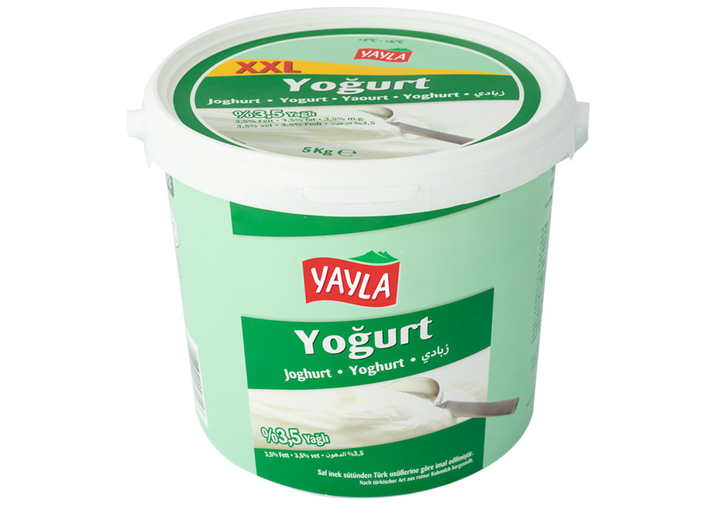 Yayla Joghurt (3,5% Fett) - Yogurt 5kg