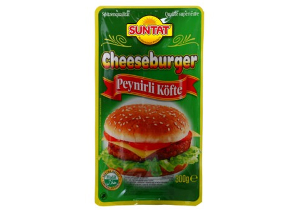 Suntat Cheeseburger - Peynirli Köfte 300g